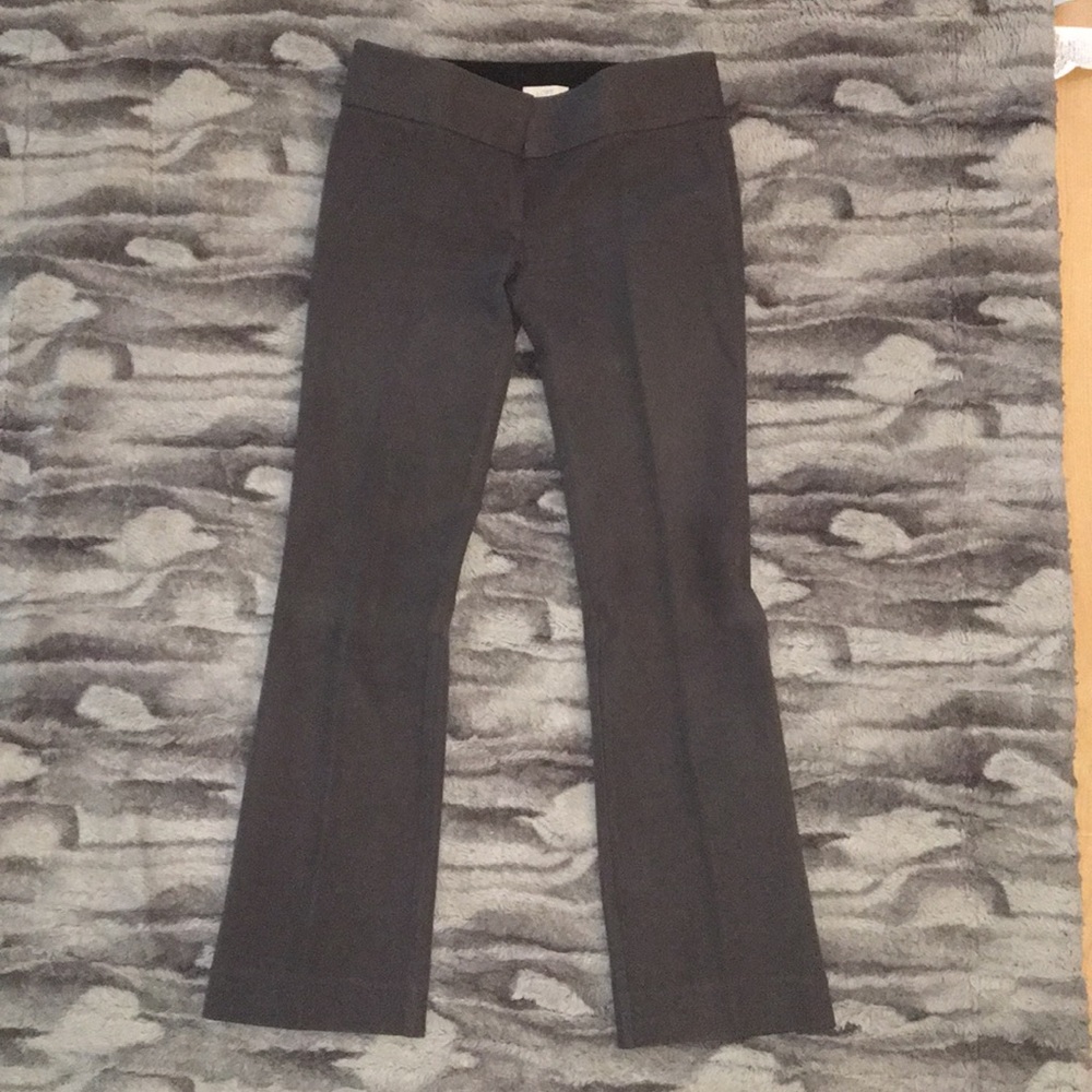 LOFT Gray Marisa Slacks